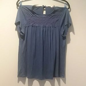 Blue blouse XL